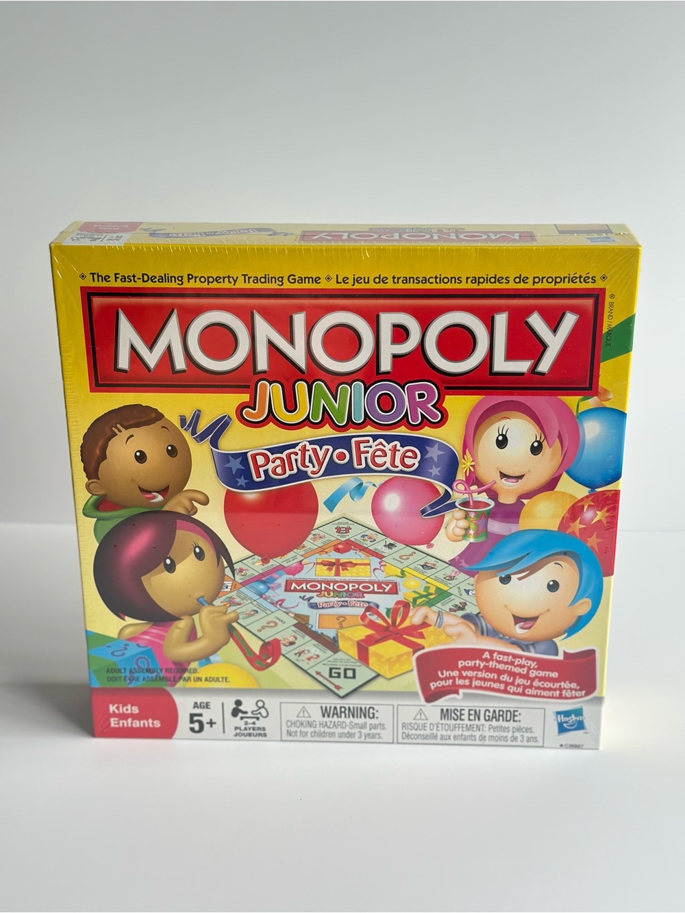 Monopoly Junior Party 2011 Edition Fast Party Themed Board Game / Factory Sealed